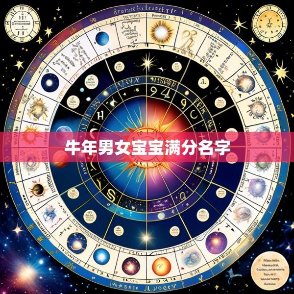 牛年男女宝宝满分名字