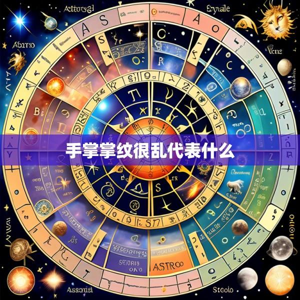 手掌掌纹很乱代表什么
