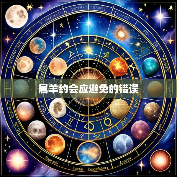 属羊约会应避免的错误