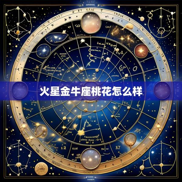 火星金牛座桃花怎么样