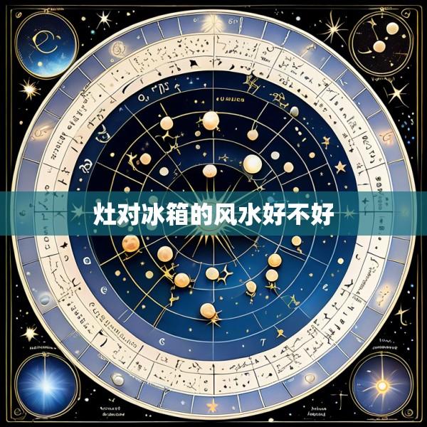 灶对冰箱的风水好不好