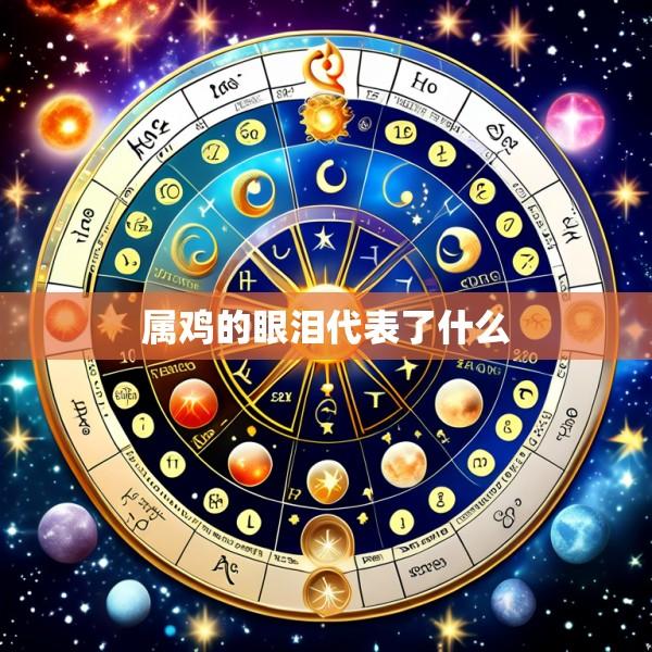 属鸡的眼泪代表了什么