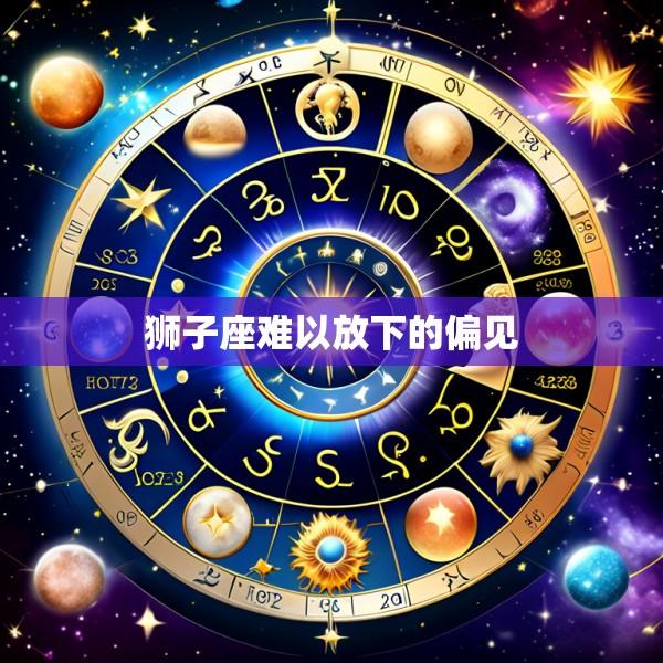 狮子座难以放下的偏见