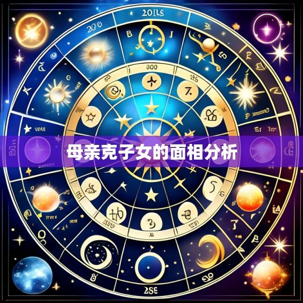 母亲克子女的面相分析