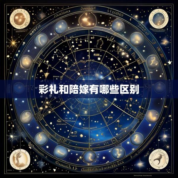 彩礼和陪嫁有哪些区别