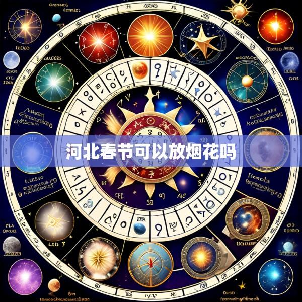 河北春节可以放烟花吗