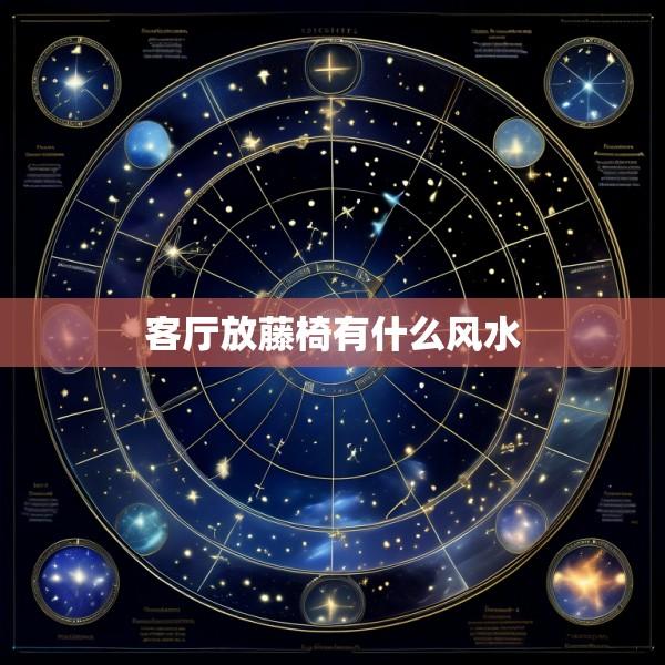 客厅放藤椅有什么风水