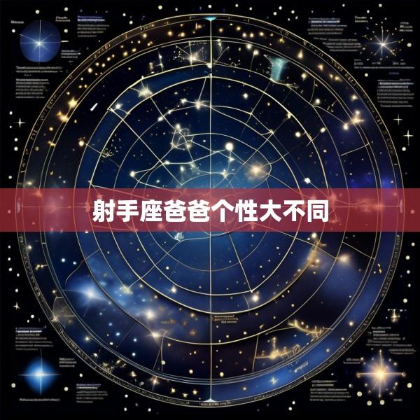 射手座爸爸个性大不同