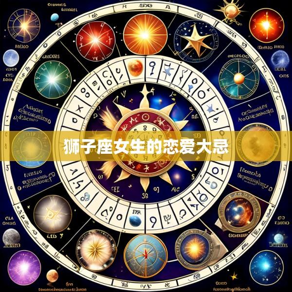 狮子座女生的恋爱大忌
