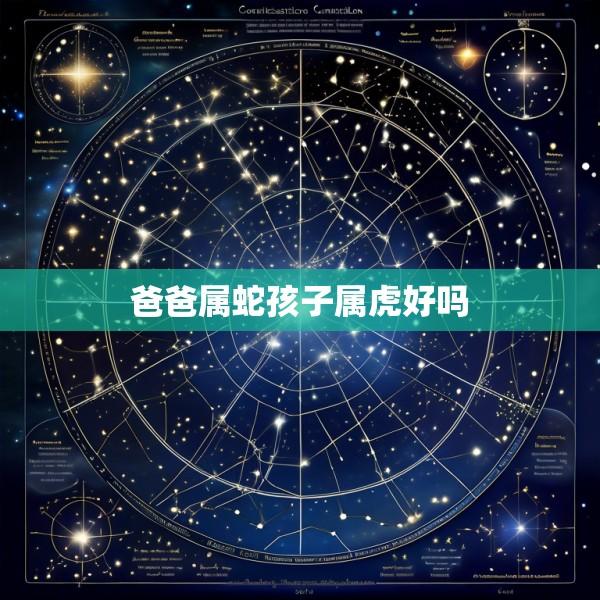 爸爸属蛇孩子属虎好吗