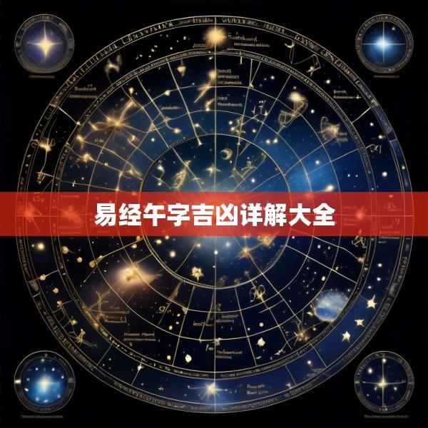 易经午字吉凶详解大全