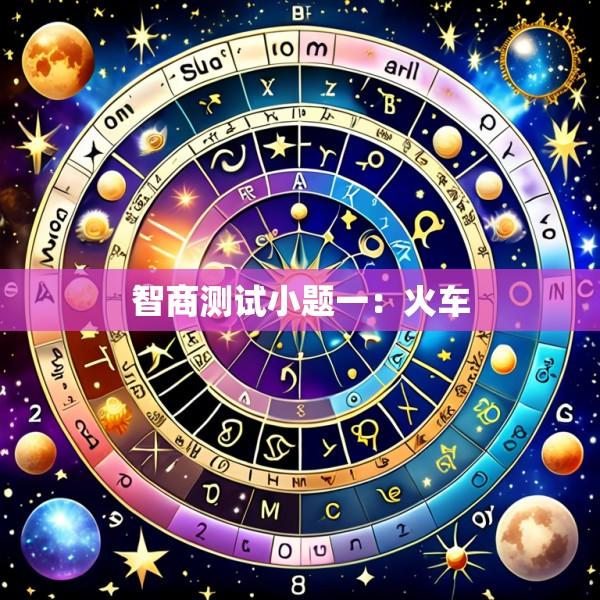 智商测试小题一：火车