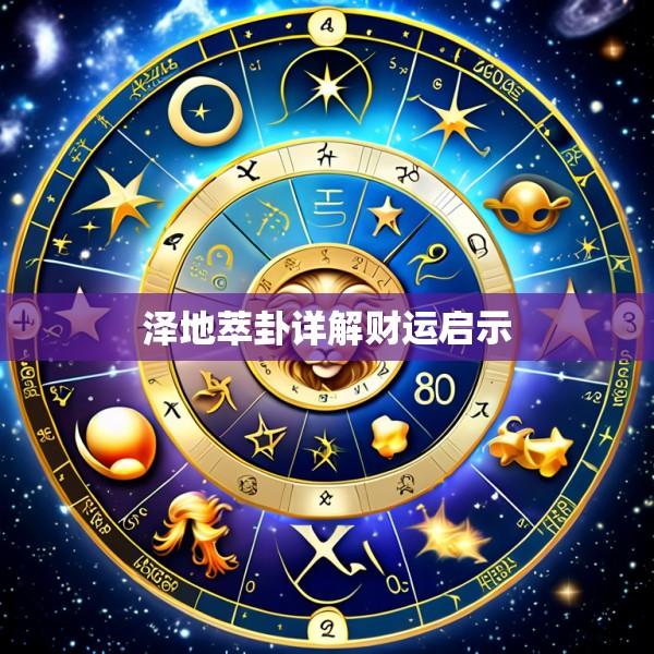 泽地萃卦详解财运启示
