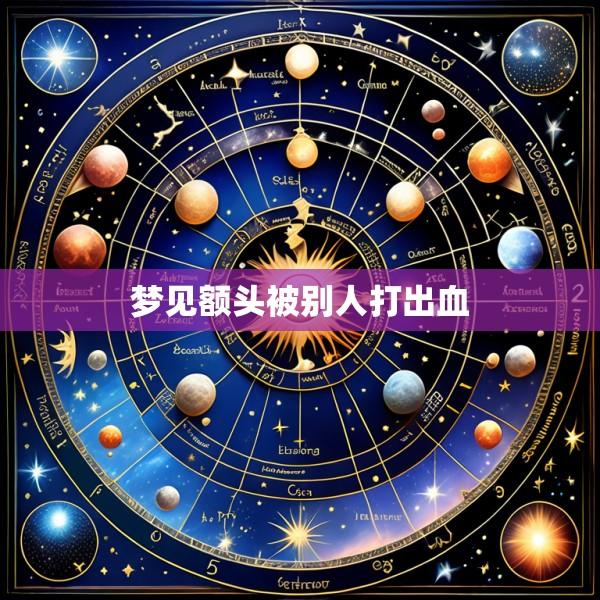 梦见额头被别人打出血