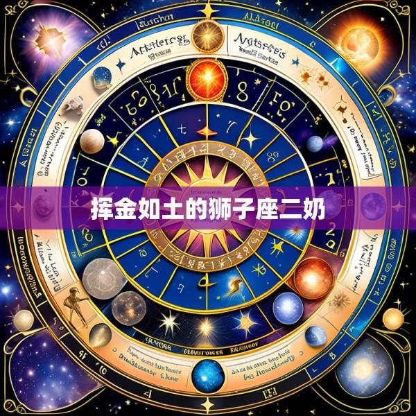 挥金如土的狮子座二奶
