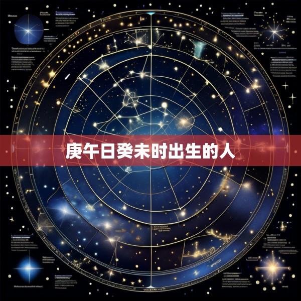 庚午日癸未时出生的人
