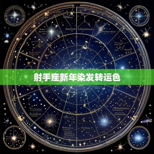 射手座新年染发转运色