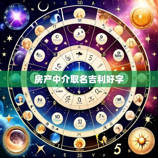 房产中介取名吉利好字