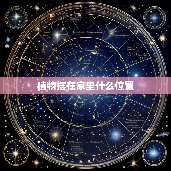植物摆在家里什么位置