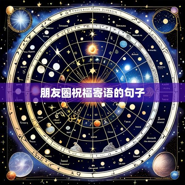朋友圈祝福寄语的句子