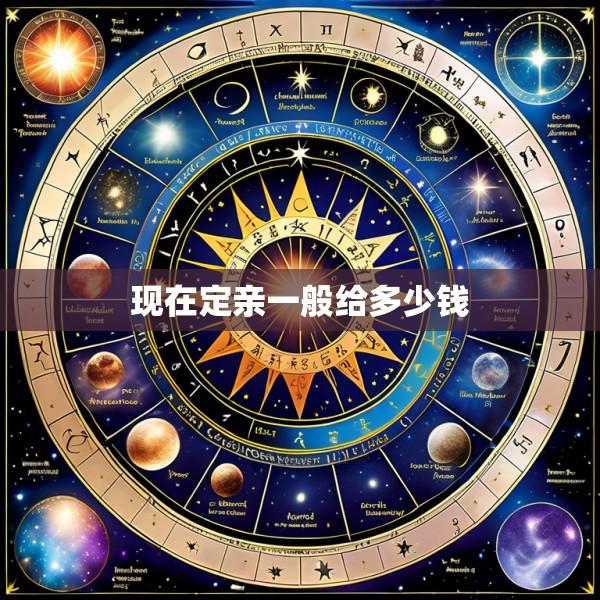 现在定亲一般给多少钱
