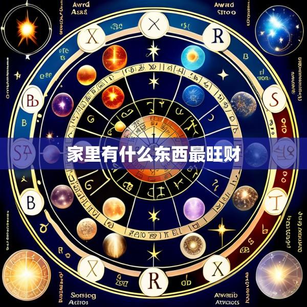 家里有什么东西最旺财