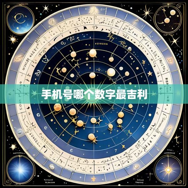 手机号哪个数字最吉利