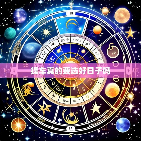 提车真的要选好日子吗