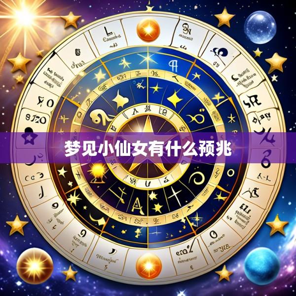 梦见小仙女有什么预兆