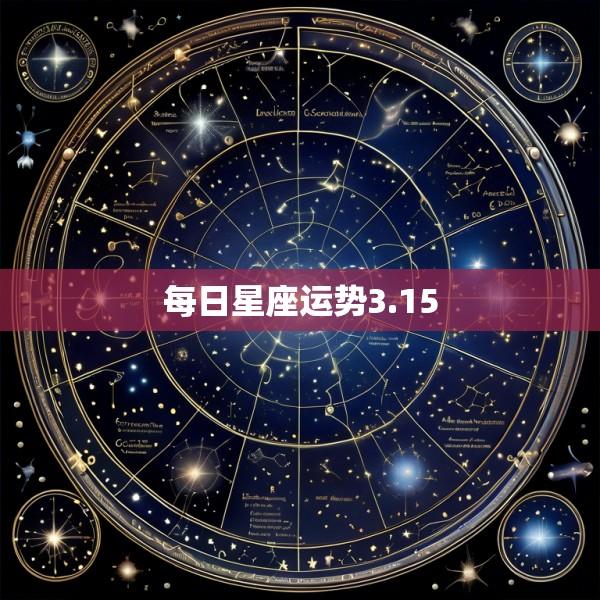 每日星座运势3.15