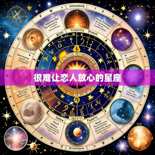 很难让恋人放心的星座