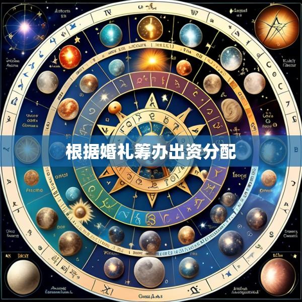 根据婚礼筹办出资分配