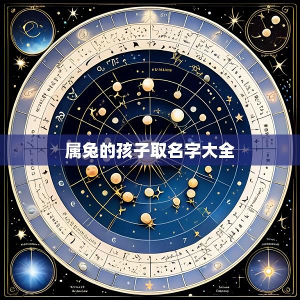 属兔的孩子取名字大全