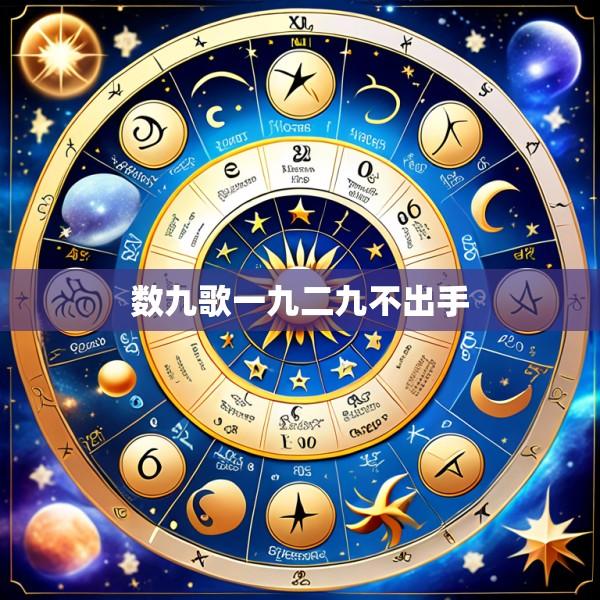数九歌一九二九不出手