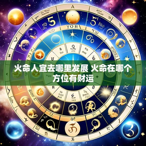 火命人宜去哪里发展 火命在哪个方位有财运