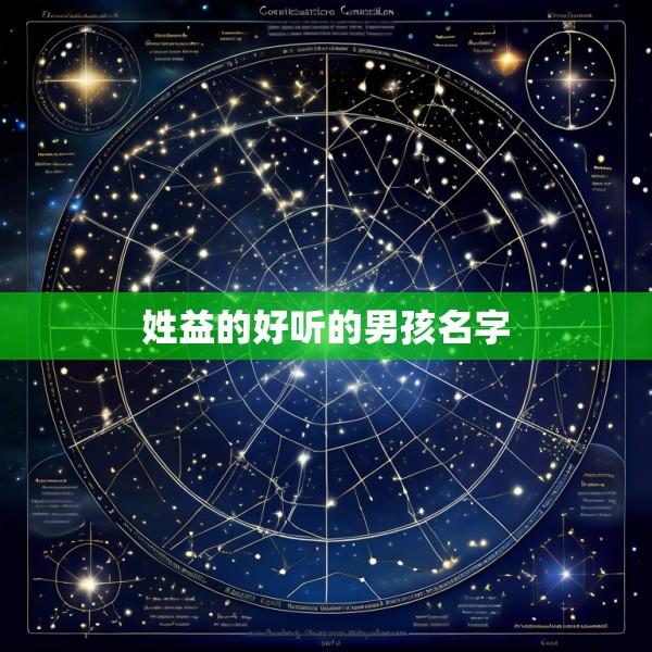 姓益的好听的男孩名字