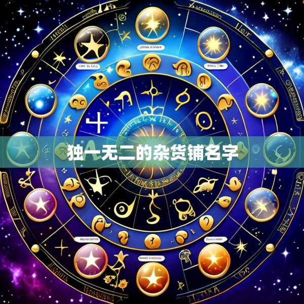独一无二的杂货铺名字