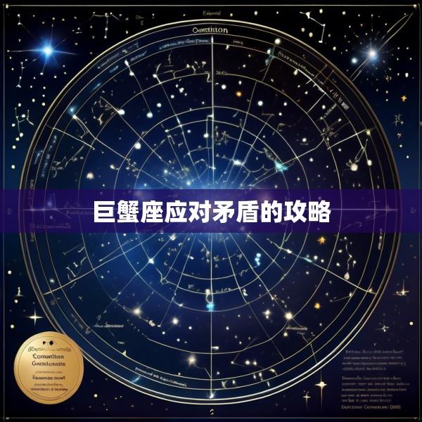 巨蟹座应对矛盾的攻略