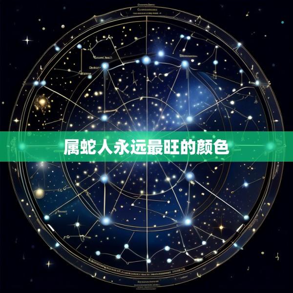 属蛇人永远最旺的颜色