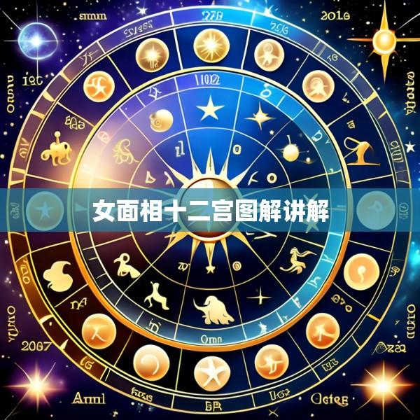 女面相十二宫图解讲解