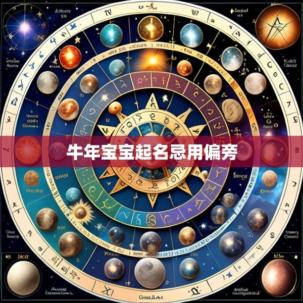 牛年宝宝起名忌用偏旁