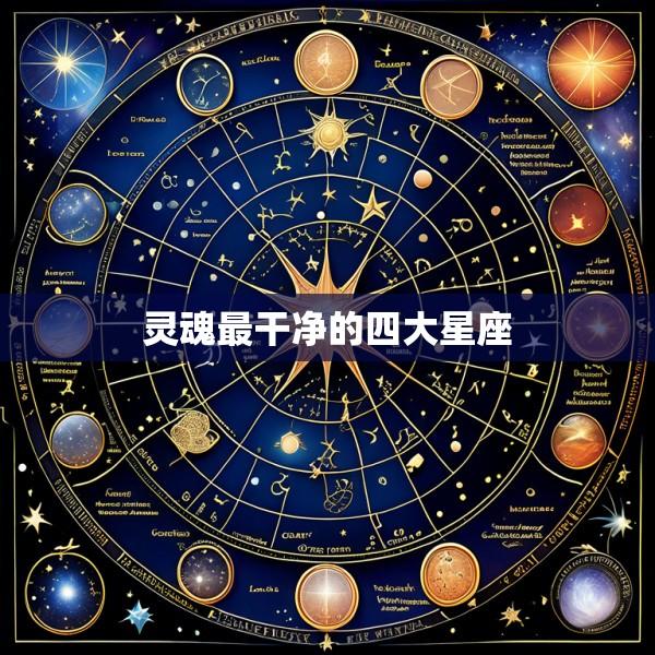灵魂最干净的四大星座