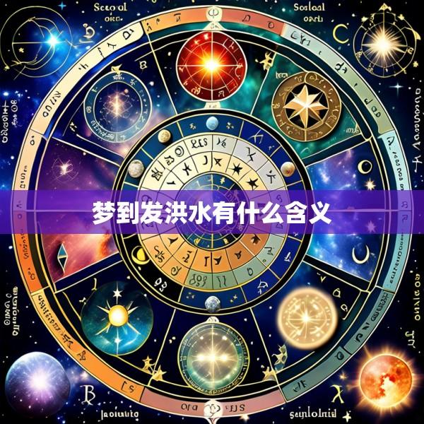 梦到发洪水有什么含义