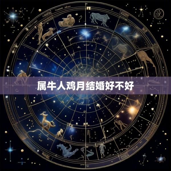 属牛人鸡月结婚好不好