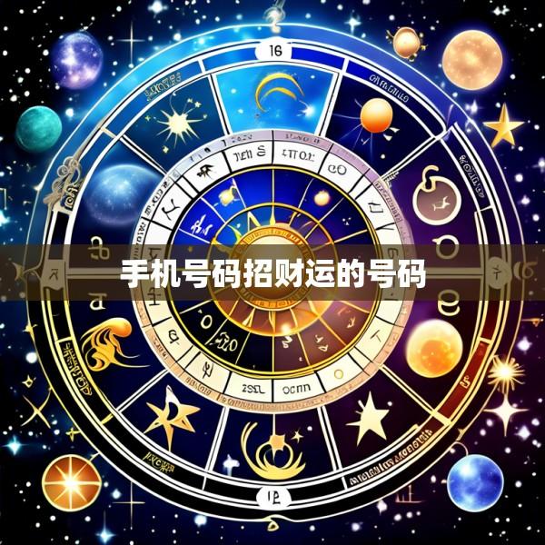 手机号码招财运的号码