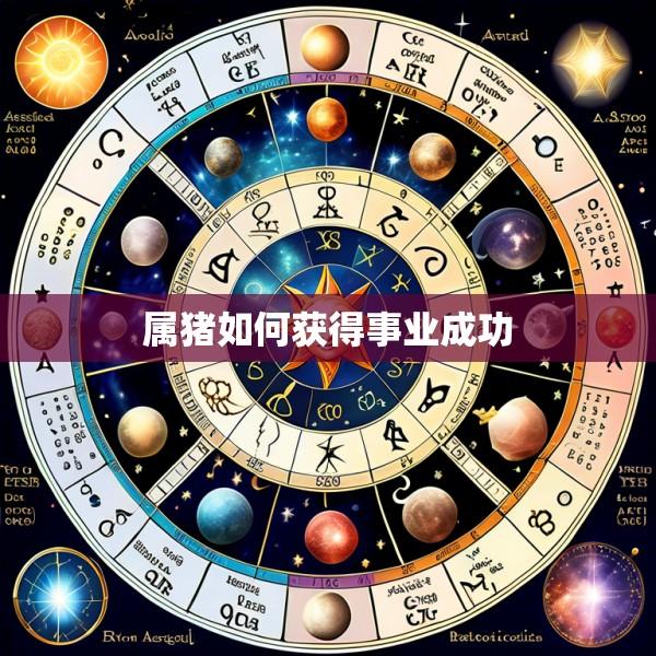 属猪如何获得事业成功