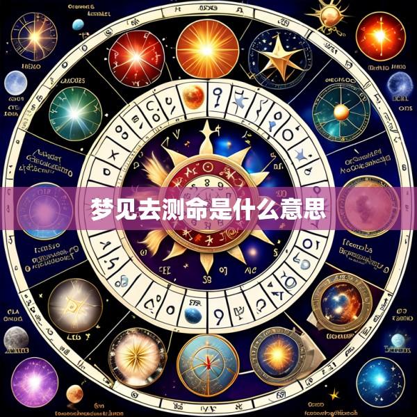 梦见去测命是什么意思