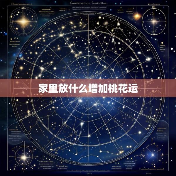 家里放什么增加桃花运