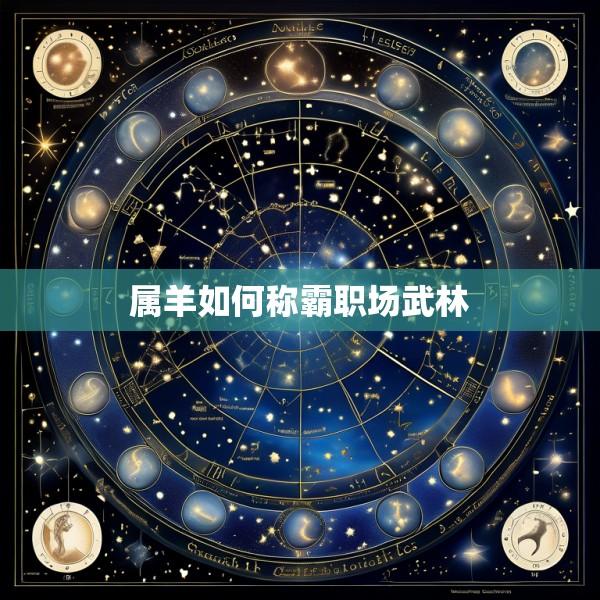 属羊如何称霸职场武林