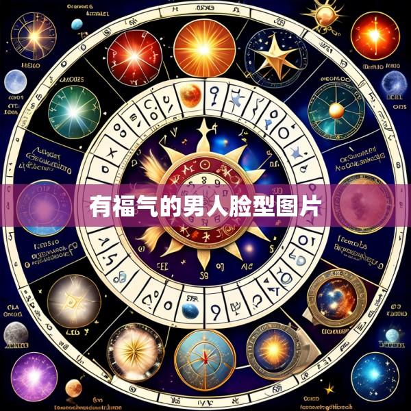 有福气的男人脸型图片